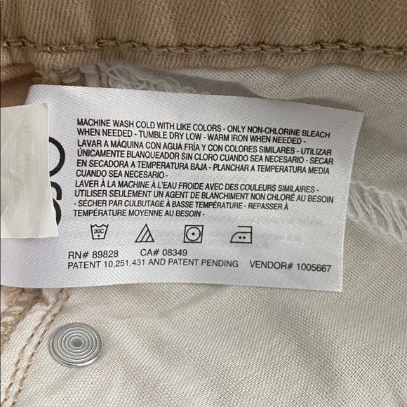 Code BleuJeans Warm Taupe Beige Chelsea Straight Leg Classic Rise Slimming Panel - Picture 7 of 8